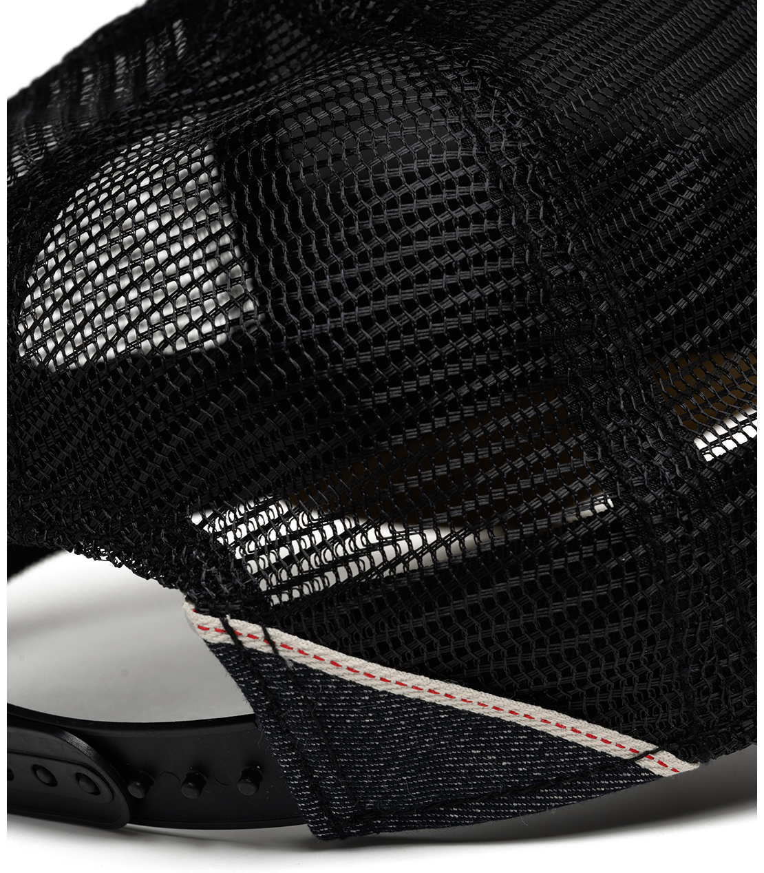 ウオッシュドコットンツイル＆メッシュキャップ TIGER 詳細画像 スモークブラウン 7